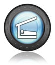 Icon, Button, Pictogram Sleeping Shelter Royalty Free Stock Photo
