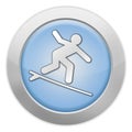 Icon, Button, Pictogram Surfing