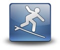 Icon, Button, Pictogram Surfing