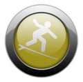 Icon, Button, Pictogram Surfing