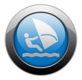 Icon, Button, Pictogram Windsurfing