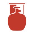 Icon Of Camping Gas Container