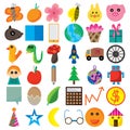 Icon Cartoon Cute Royalty Free Stock Photo