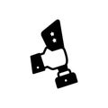 Black solid icon for Championship, achievement and award Royalty Free Stock Photo
