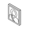 icon christianity isometric icon vector illustration