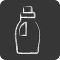 Icon Cleaning Product. related to Laundry symbol. chalk Style. simple design editable. simple illustration Royalty Free Stock Photo