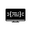 Black solid icon for Compiled, anthologized and amass