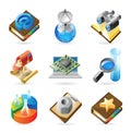 Icon concepts for technology Royalty Free Stock Photo