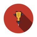 Icon Of Construction Jackhammer