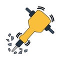 Icon Of Construction Jackhammer