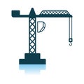 Icon Of Crane Royalty Free Stock Photo