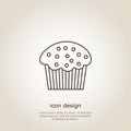 Icon cupcake.