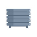 Database server storing digital information in data center