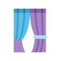 Icon for Decorative Curtain Tiebacks Royalty Free Stock Photo