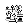 Dynamic Branding Strategy Icon
