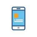 Icon for Smartphone Applications Royalty Free Stock Photo