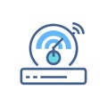 Icon Representing Dial-Up Internet Services