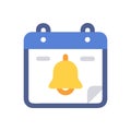 Icon Representing Event Alerts Royalty Free Stock Photo