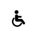 Icon. Disabled symbol sign