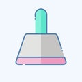 Icon Dustpan. related to Cleaning symbol. doodle style. simple design editable. simple illustration