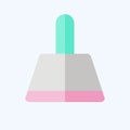 Icon Dustpan. related to Cleaning symbol. flat style. simple design editable. simple illustration