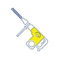 Icon of electric perforator