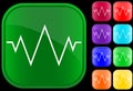 Icon of an electrocardiogram