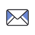 Icon for Email Envelopes Royalty Free Stock Photo