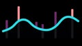 A Text analytics icon representing the analysis of text data to understand customer sentiment and created with Generative AI