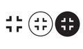 icon exit fullscreen set Collection of high quality black outline logo for web site design and mobile
