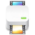 Icon for film scanner Royalty Free Stock Photo