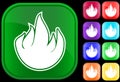 Icon of fire