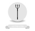 Icon fish spear Royalty Free Stock Photo