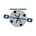 Icon Of Fishing Reel