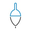 Icon Of Float Royalty Free Stock Photo