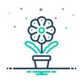 Mix icon for Flower, bloom and natural