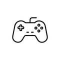 Icon of Game Controller for Console Gaming