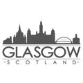 Glasgow Silhouette Design City Vector Art