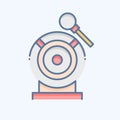 Icon Gong. related to Chinese New Year symbol. doodle style. simple design editable. simple illustration