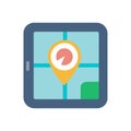 Icon for GPS Navigation Services Royalty Free Stock Photo