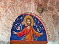 Icon, The Great Meteoron Monastery, Meteora, Greece Royalty Free Stock Photo