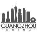 Guangzhou Silhouette Design City Vector Art