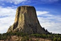 Icon on a Hill, Devil& x27;s Tower, Wyoming Royalty Free Stock Photo