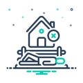 Mix icon for Homeless, unsheltered and itinerant