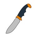 Icon Of Hunting Knife