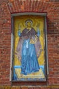 Icon Image of the Virgin wall indestructible of church of the Tikhvin Mother of God in the village of Kozlovo