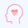 Icon Kindness. related to Psychology Personality symbol. simple design editable. simple illustration