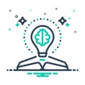 Mix icon for Knowledge, knowing and insight