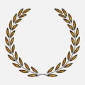 Icon laurel wreath, spotrs design