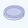 Icon Lens Filter. related to Photography symbol. two tone style. simple design editable. simple illustration